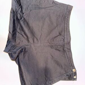 Theory Black Women's Shorts